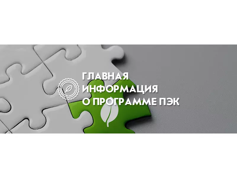 Программа пэк 109. Программа пэк. пэк программа производственного экологического контроля.