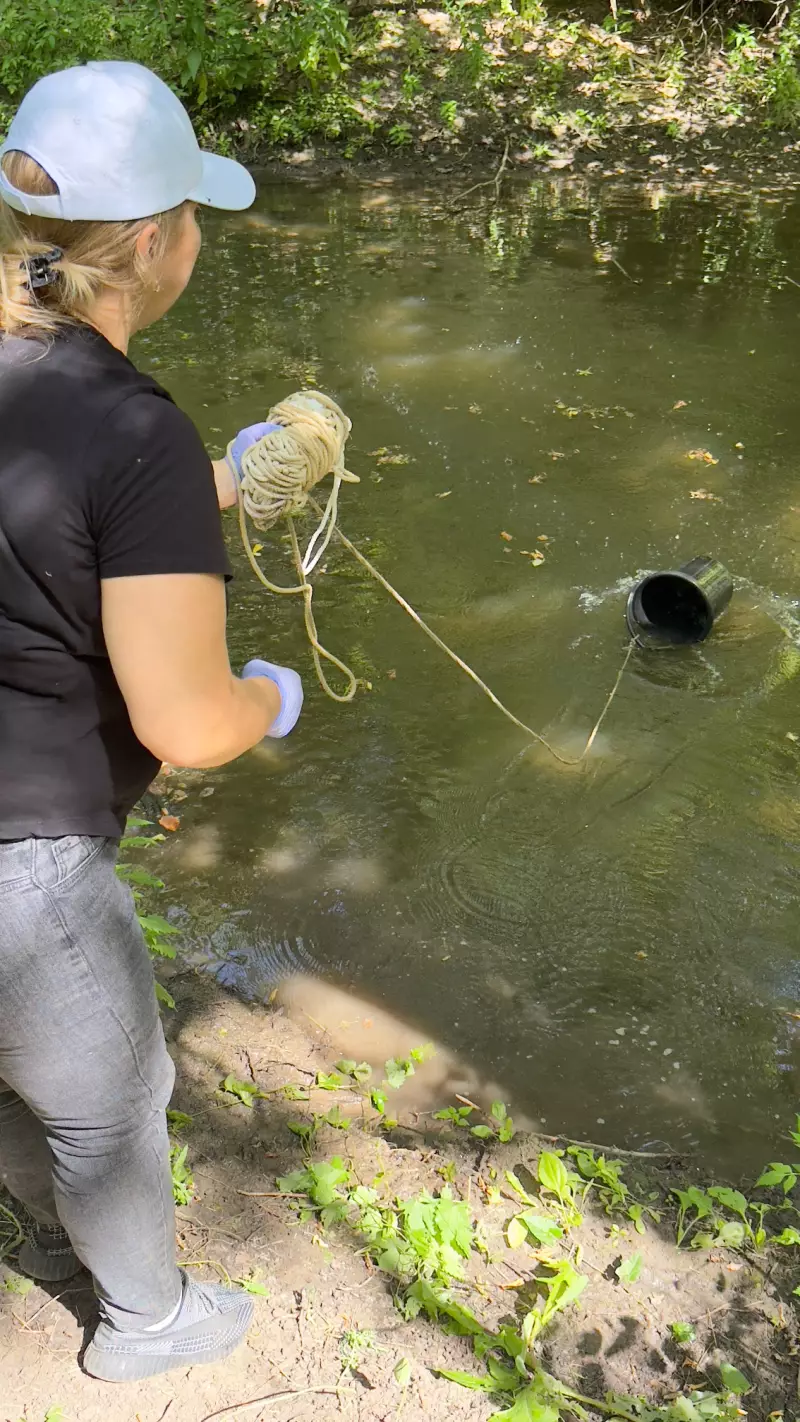 Замор рыбы на р. Падовка