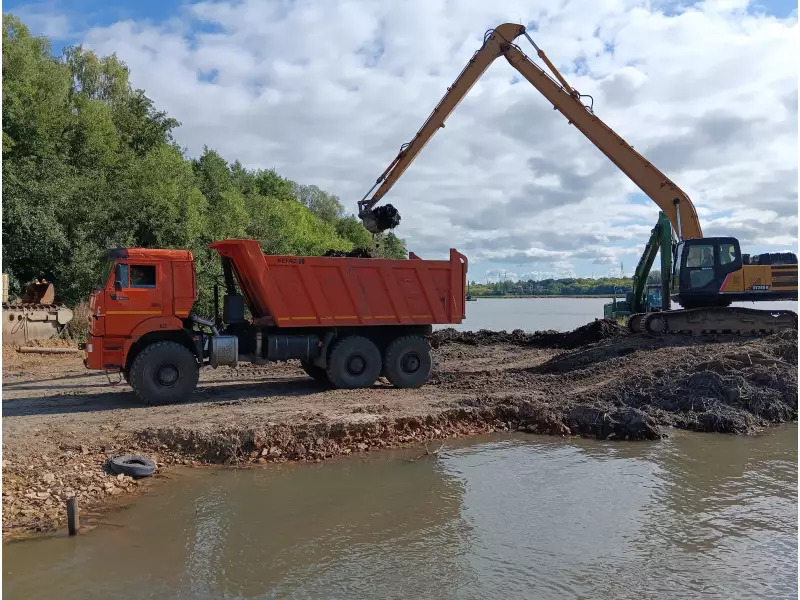 Расчистка русла р. Сызранка