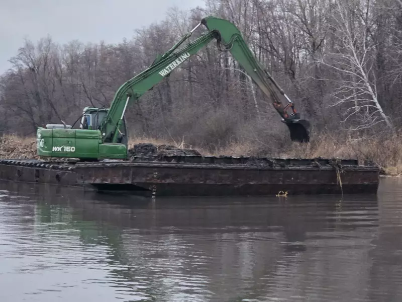 Расчистка русла р. Сызранка