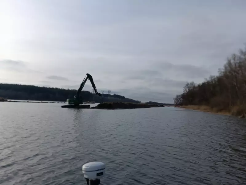 Расчистка русла р. Сызранка