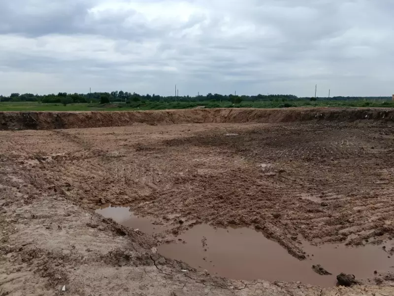 Расчистка озера Приказное