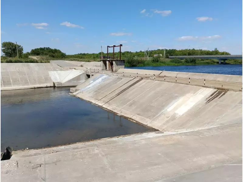 Ремонт плотины на р. Большой Иргиз