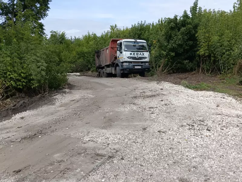 Расчистка пруда Барский